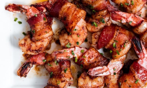 Bacon Wrapped Shrimp