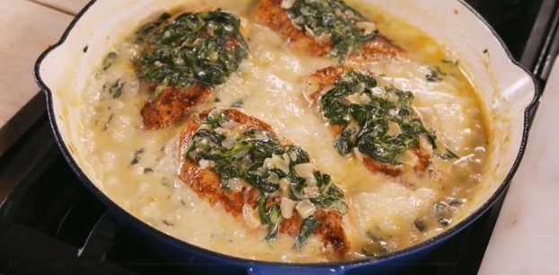 Creamed Spinach Chicken